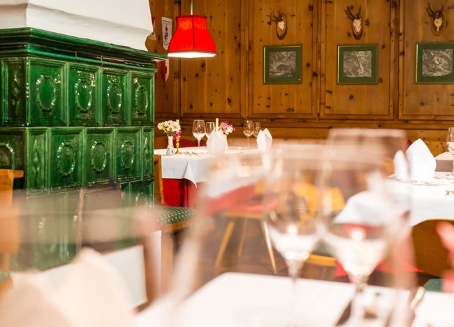 Das Restaurant im Hotel zur Post © Marktl Photography