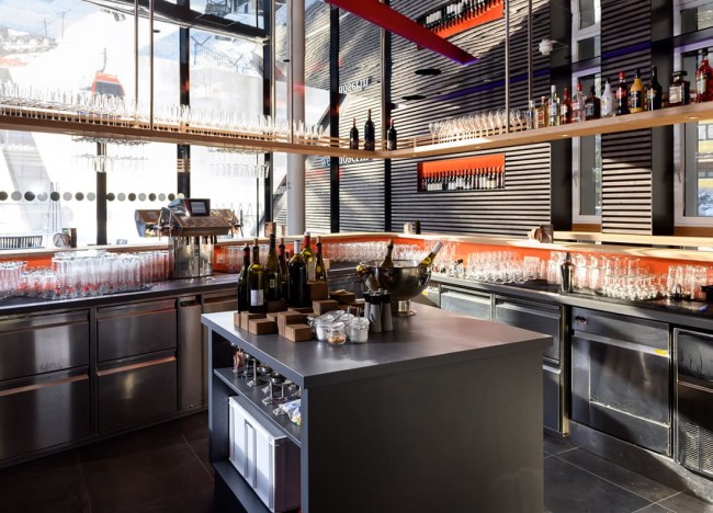 Bar in der Talstation der Schlossalmbahn © Gasteiner Bergbahnen AG - Marktl Photography