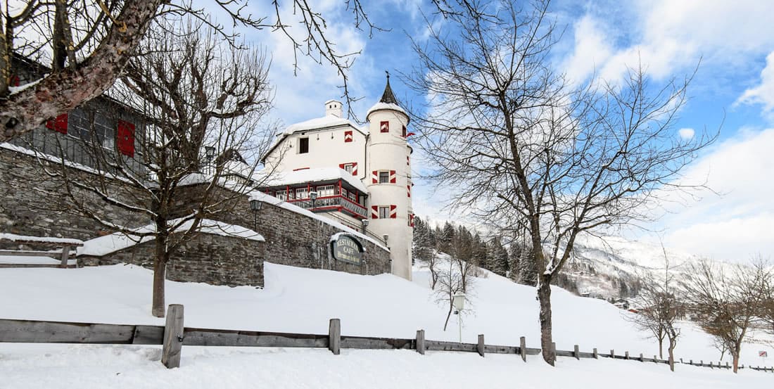 Weitmoser Schlössl im Winter