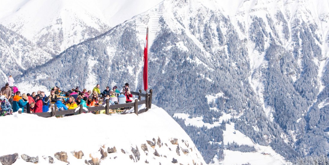 Terrasse mit wundervollen Ausblick