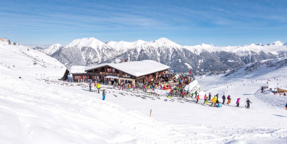 Skihütte auf der Schlossalm