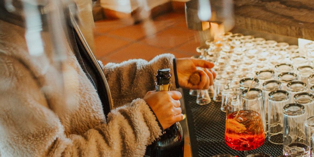 Bar auf der Schlossalm