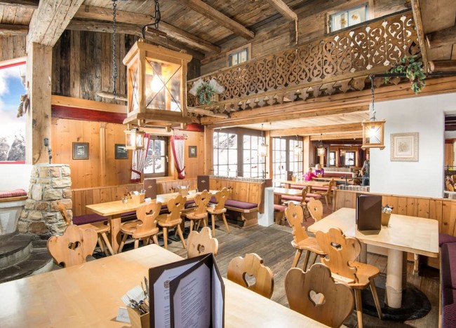 Das Restaurant in der Schlossalm in Bad Hofgastein