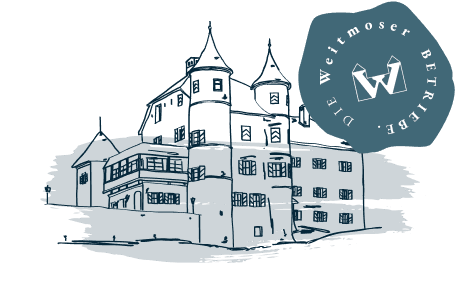 Weitmoser Schlössl Zeichnung