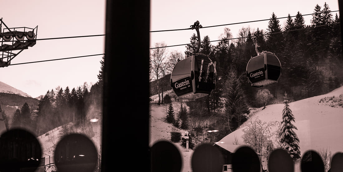 Blick aus der Weitmoserin auf die Gasteiner Bergbahn im Winter